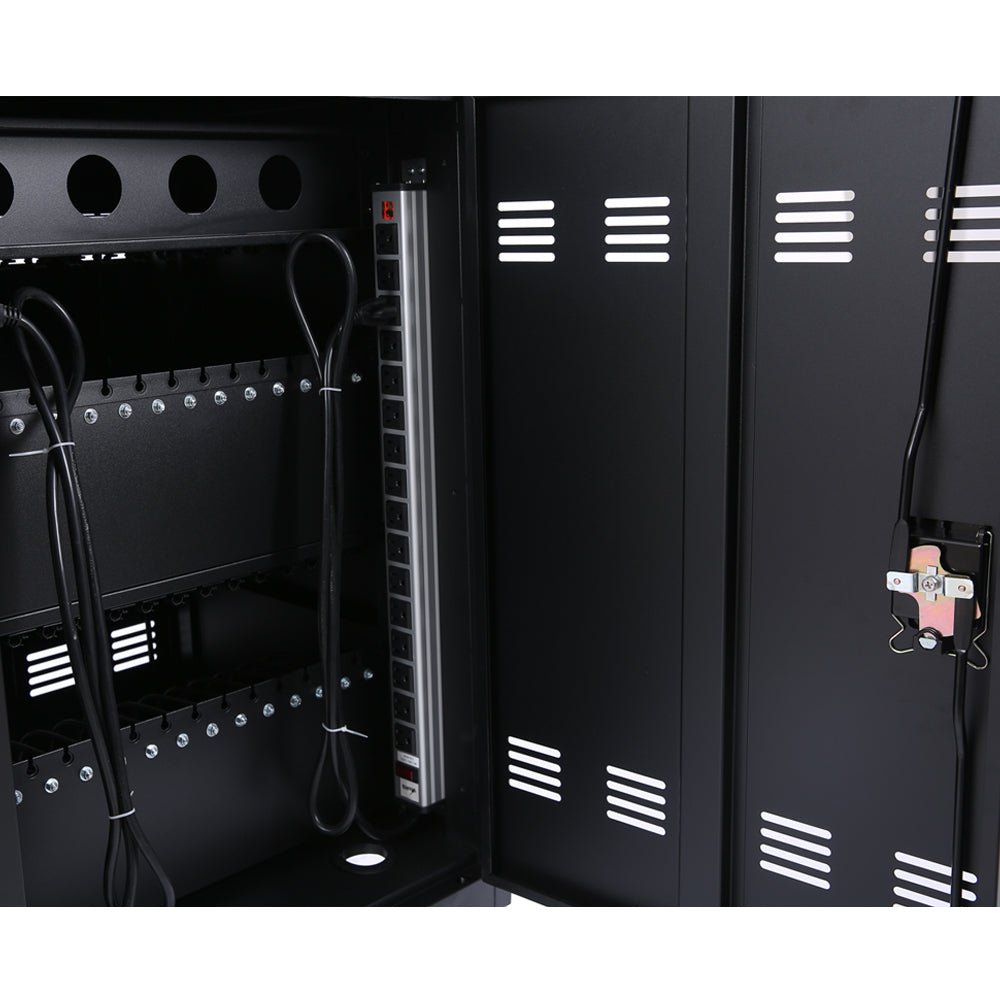 Mobile Charging Cart and Cabinet 32 - Device - Fab Heavy Parts