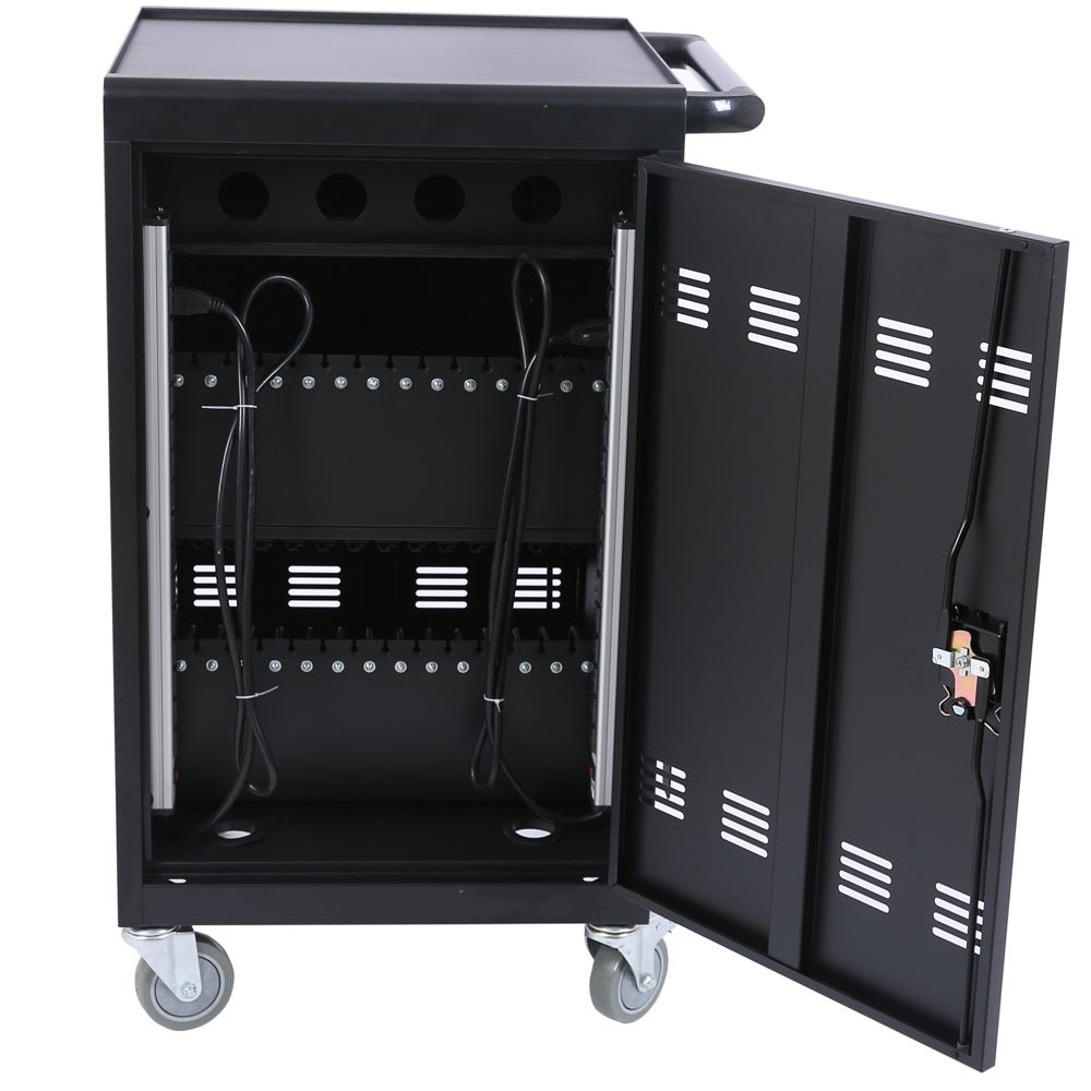 Mobile Charging Cart and Cabinet 32 - Device - Fab Heavy Parts