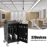 Mobile Charging Cart and Cabinet 32 - Device - Fab Heavy Parts