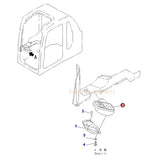 Monitor 7834-73-8000 Passend für Komatsu-Bagger PC200EL-6K PC150-6K PC150LC-6K PC160-6K PC180LC-6K PC180NLC-6K PC200EN-6K PW130ES-6K