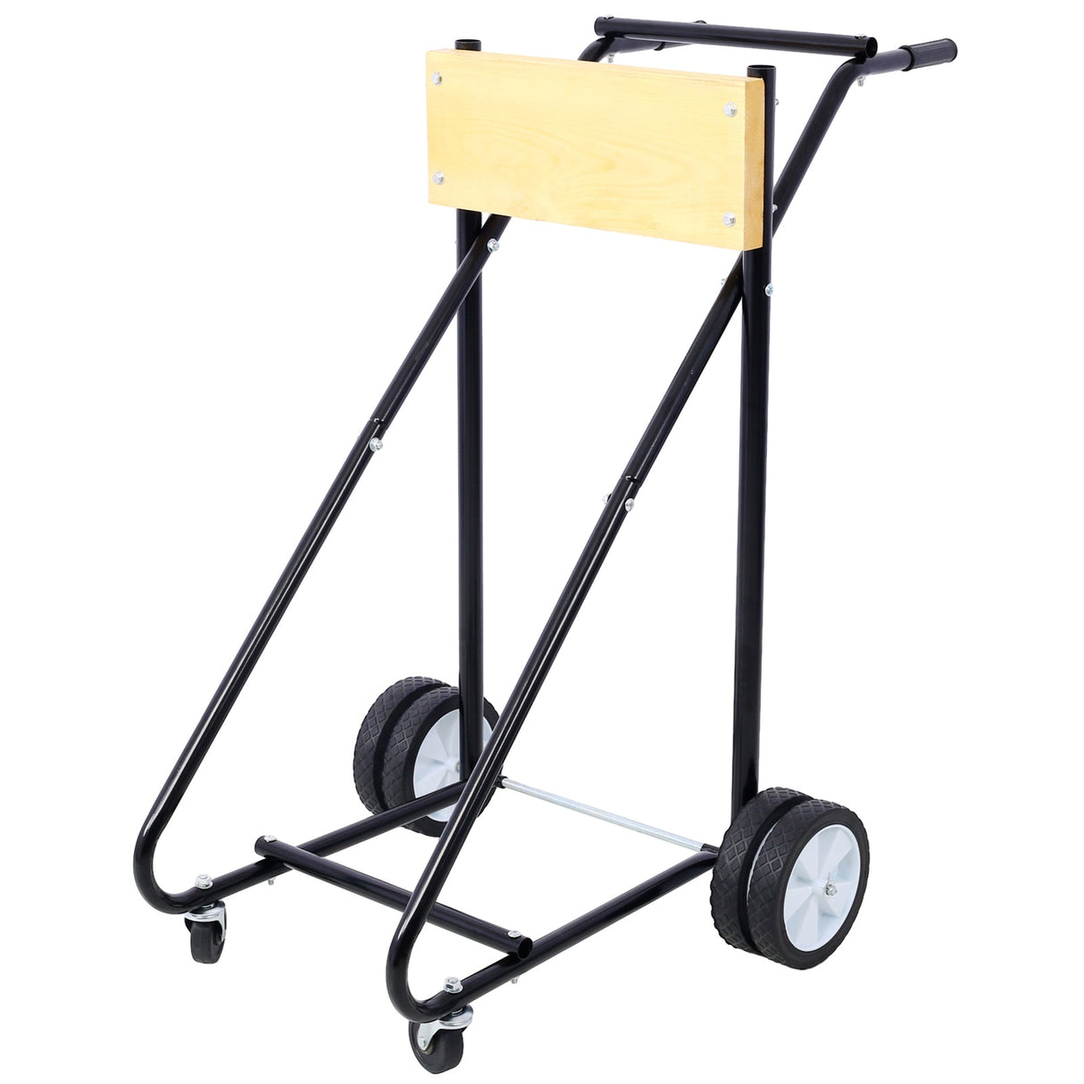 Motor Stand Engine Carrier Cart Dolly 315lbs Capacity w/Wheels Wood - Fab Heavy Parts