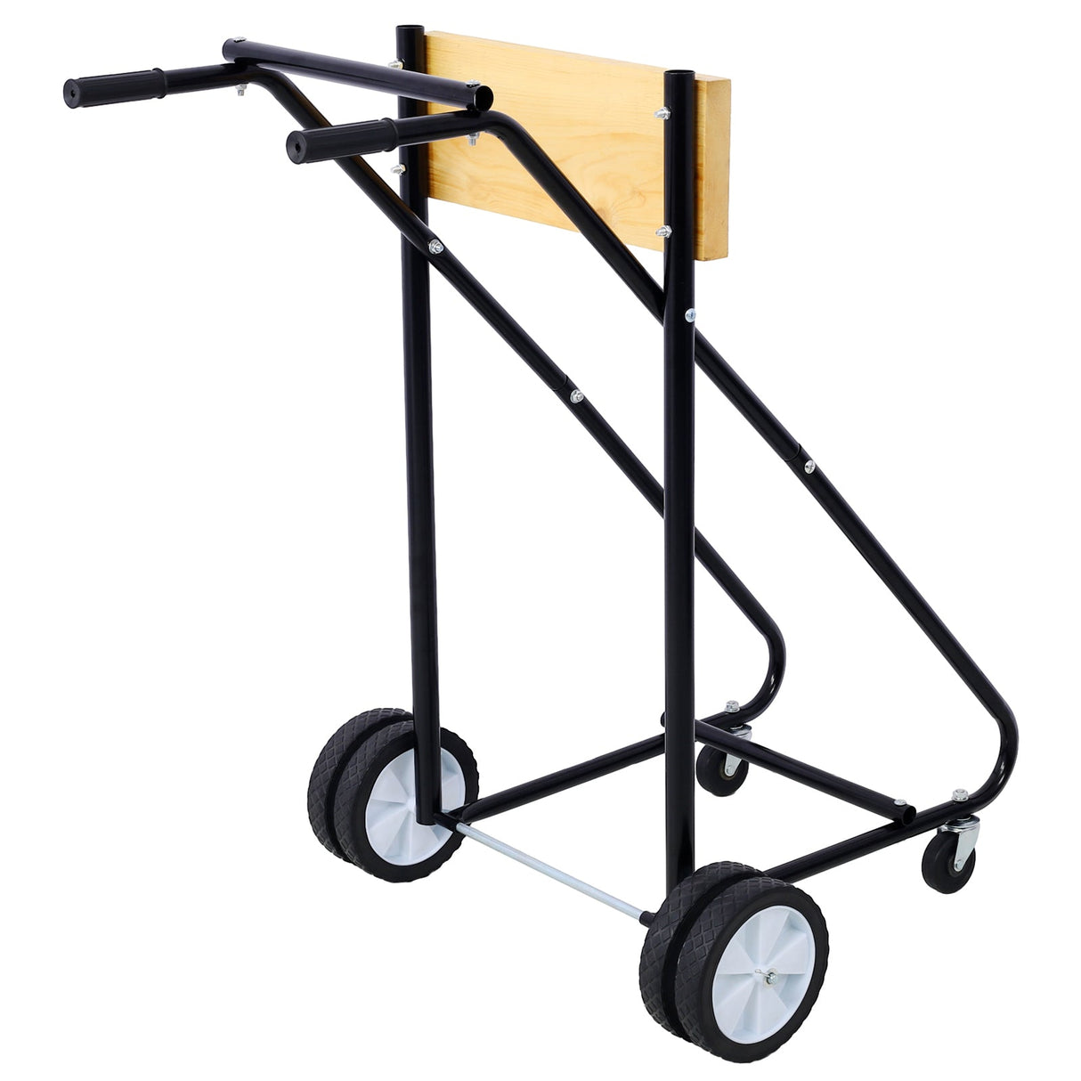Motor Stand Engine Carrier Cart Dolly 315lbs Capacity w/Wheels Wood - Fab Heavy Parts