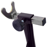 Motorcycle Stand 1000LB Sport Bike Front and Rear Wheel Lift Swingarm Paddock U - Black - Fab Heavy Parts