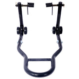 Motorcycle Stand 1000LB Sport Bike Front and Rear Wheel Lift Swingarm Paddock U - Black - Fab Heavy Parts