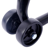 Motorcycle Stand 1000LB Sport Bike Front and Rear Wheel Lift Swingarm Paddock U - Black - Fab Heavy Parts