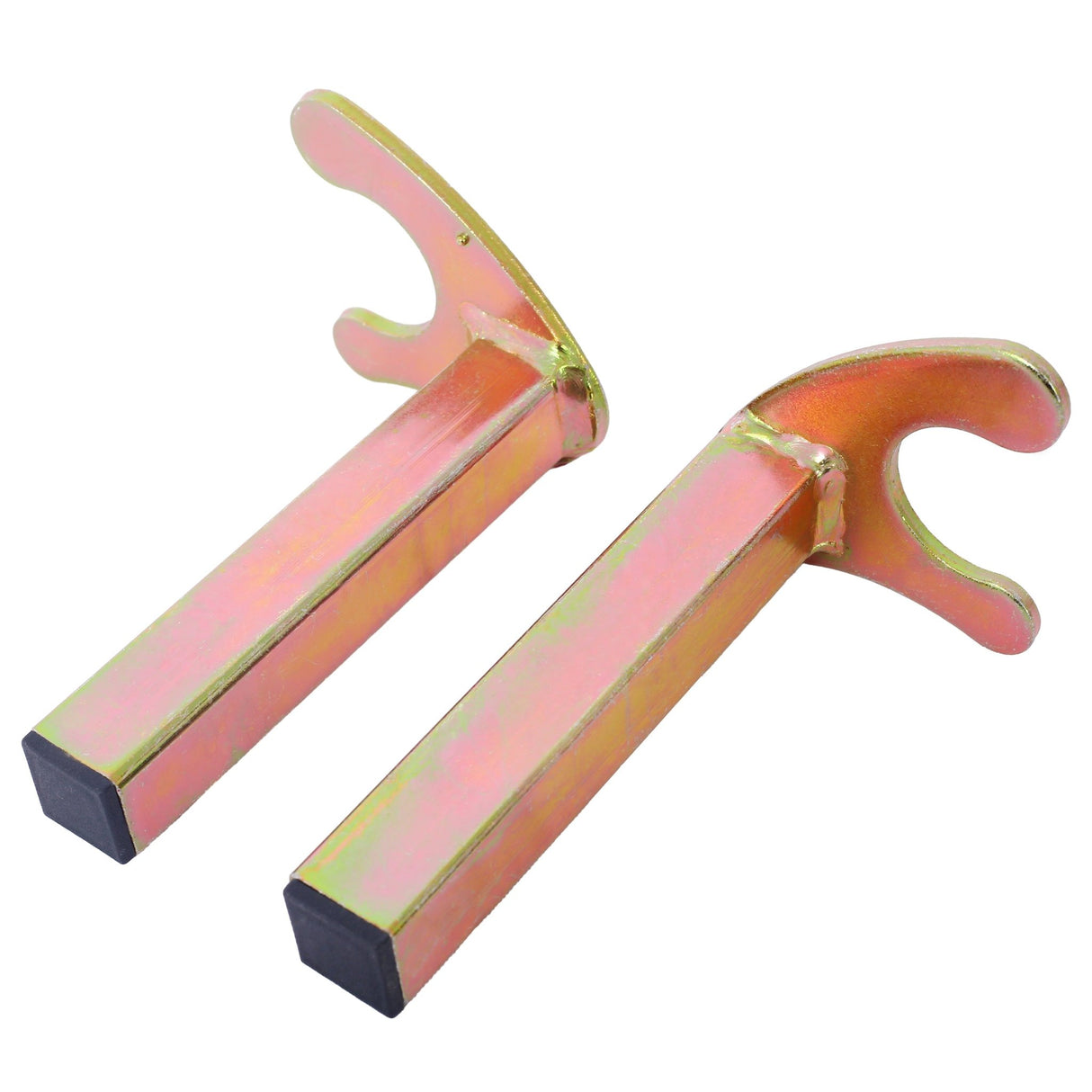 Motorcycle Stand 1000LB Sport Bike Front and Rear Wheel Lift Swingarm Paddock U - Red - Fab Heavy Parts