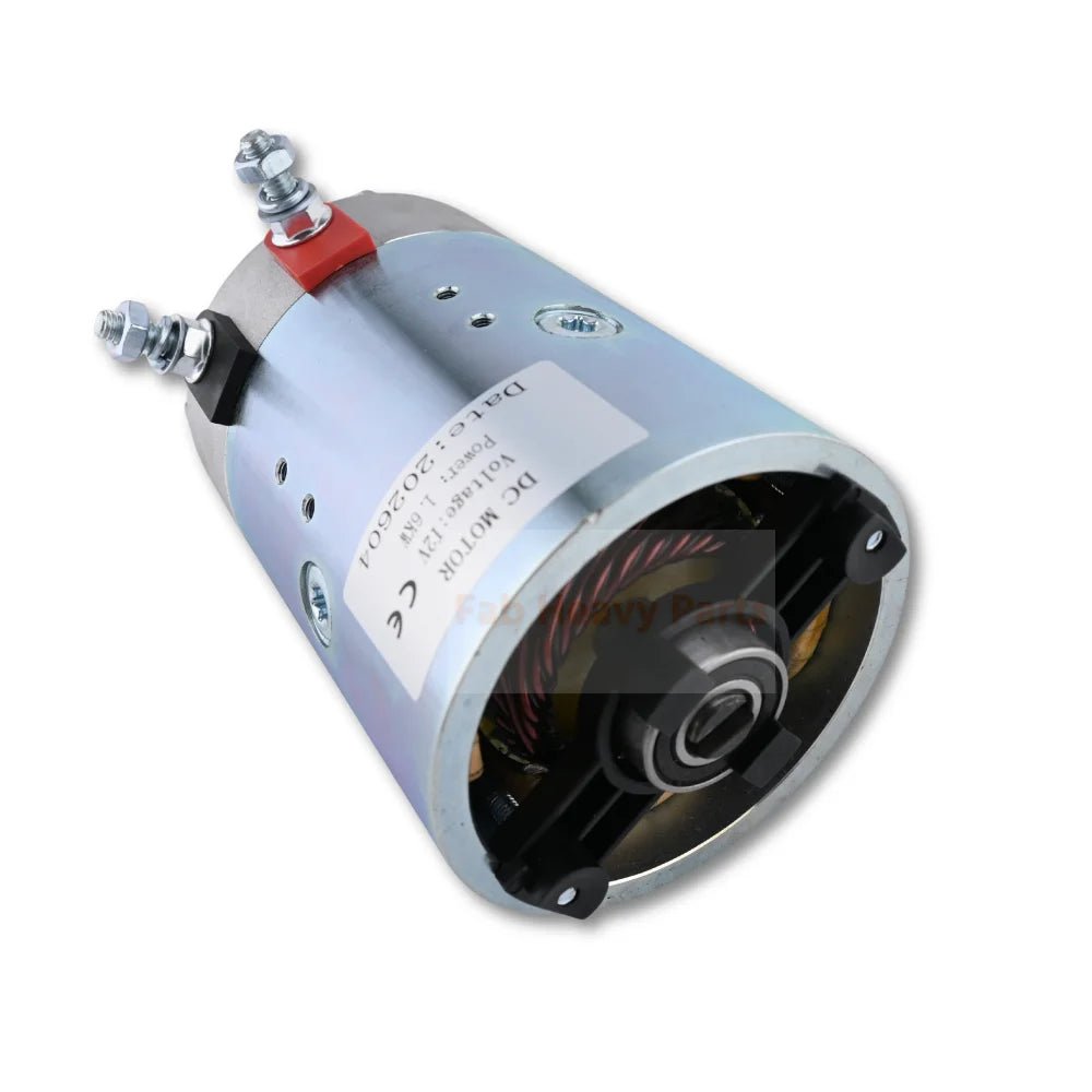 MovYard® 12 Volt CCW Hydraulic Pump Motor 2200975 2201153 220-0975 Fits for Haldex-Barnes Monarch Bosch Western W-8235 W8235 - Fab Heavy Parts