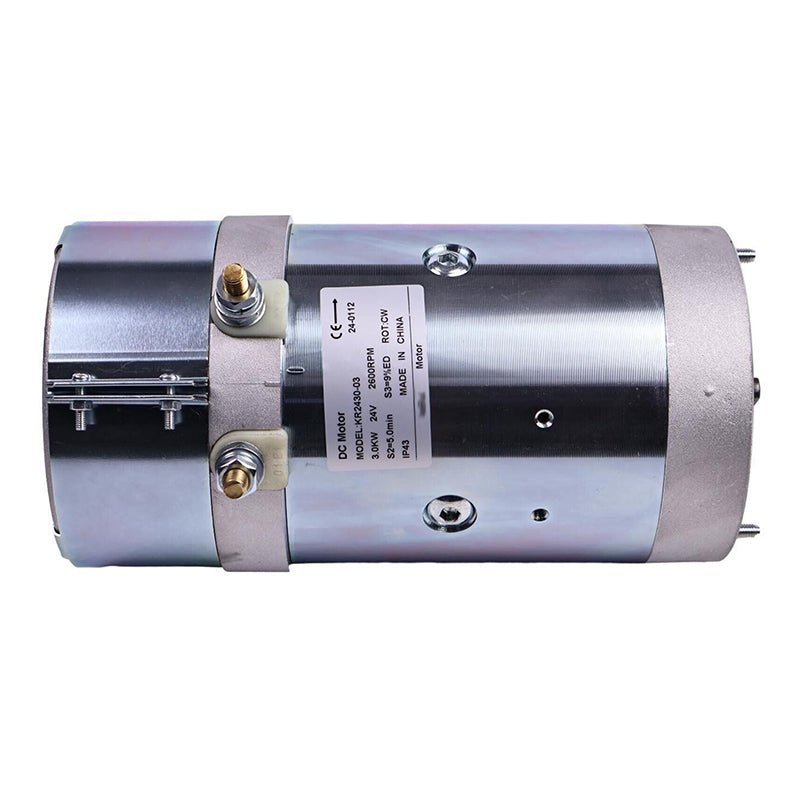 MovYard® Aftermarket Iskra Letrika AMK5567 AMK5607 AMK5589 Mahle MM298 Bucher Hydraulics 11212138 11212087 11216937 24V Hydraulic Pump Motor - Fab Heavy Parts