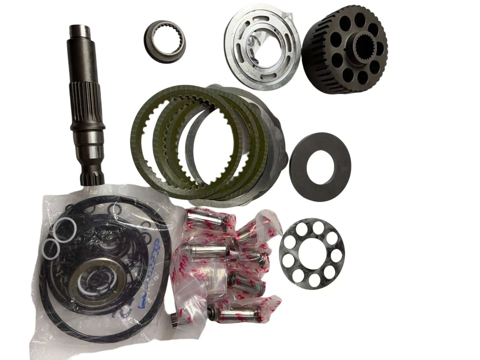 MSG-44P-21 Swing Motor Repair Parts Kit Cylinder Block Valve Plate and Piston Set - Fab Heavy Parts