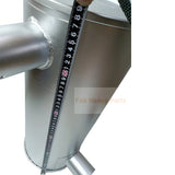 Muffler 2427N3301 Fits for Mitsubishi Engine 6D31 Kobelco Excavator SK200 SK200LC SK200 - 3 SK200LC - 3 - Fab Heavy Parts