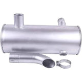 Muffler 287 - 0206 Fits for Caterpillar CAT Engine 3046 Excavator 318B 318BL 318BLN 315C 315CL - Fab Heavy Parts