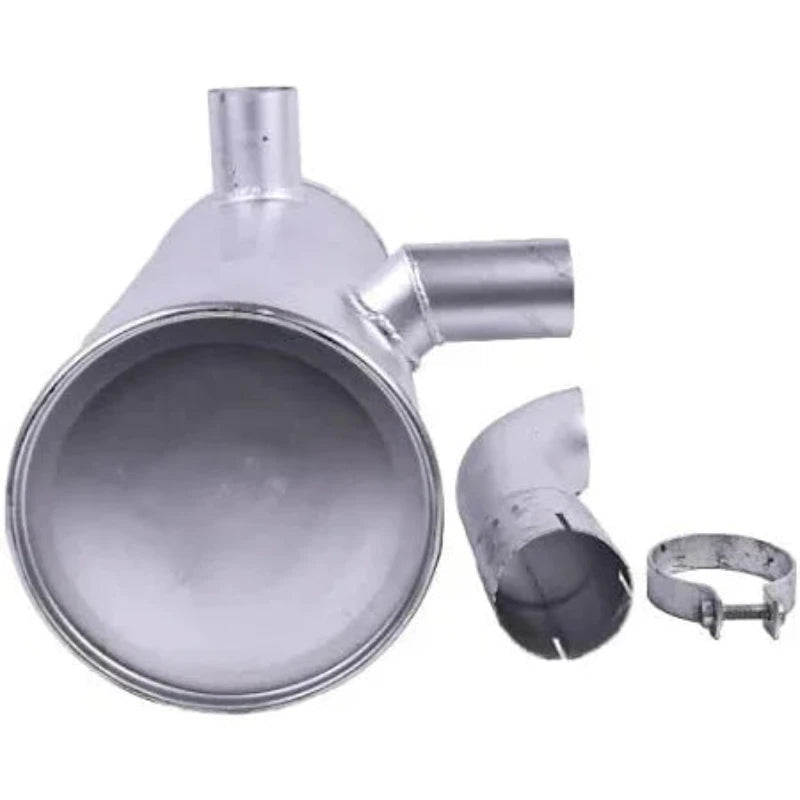 Muffler 287 - 0206 Fits for Caterpillar CAT Engine 3046 Excavator 318B 318BL 318BLN 315C 315CL - Fab Heavy Parts