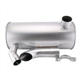 Muffler 6209 - 11 - 5230 Fits for Komatsu Engine S6D95L - 1MM Excavator PC200 - 6 PC200LC - 6 PC210 - 6 PC210LC - 6 - Fab Heavy Parts