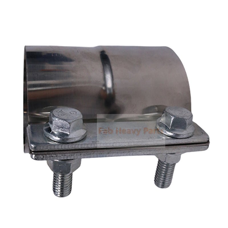 Muffler Clamp 2432R234 2432T473 2432T2279 Fits for Kobelco K903 SK60 K904 K907 MD140C MD200C SK100 SK120 SK200 - Fab Heavy Parts