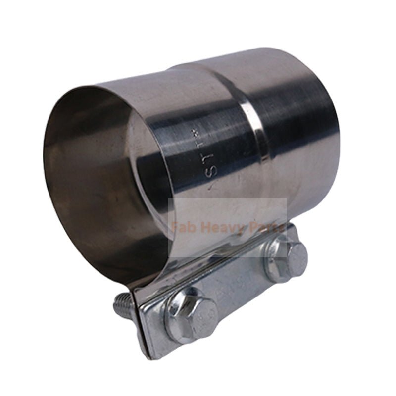 Muffler Clamp 2432R234 2432T473 2432T2279 Fits for Kobelco K903 SK60 K904 K907 MD140C MD200C SK100 SK120 SK200 - Fab Heavy Parts