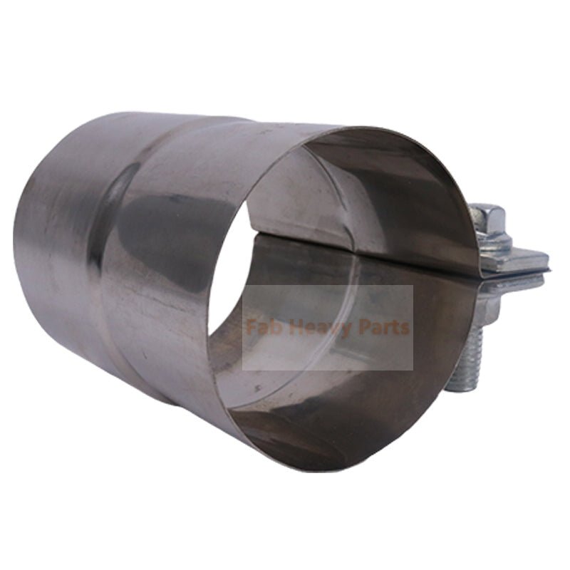 Muffler Clamp 2432R234 2432T473 2432T2279 Fits for Kobelco K903 SK60 K904 K907 MD140C MD200C SK100 SK120 SK200 - Fab Heavy Parts
