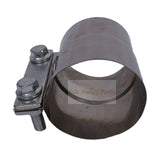 Muffler Clamp 2432R234 2432T473 2432T2279 Fits for Kobelco K903 SK60 K904 K907 MD140C MD200C SK100 SK120 SK200 - Fab Heavy Parts