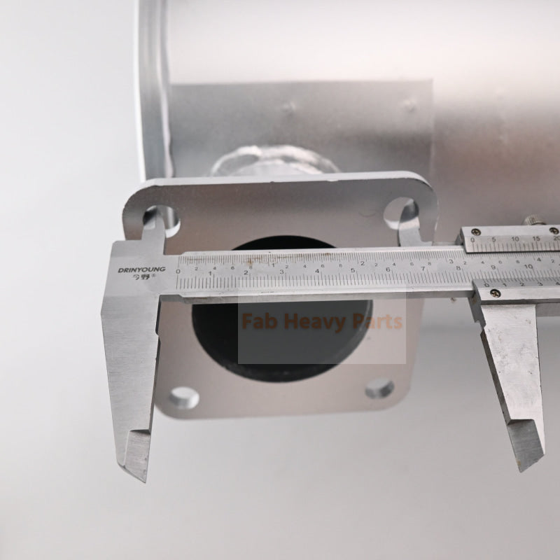 Muffler Fits for Komatsu Excavator PC75 PC78 P/N 6731-11-5530, Engine 4D102E