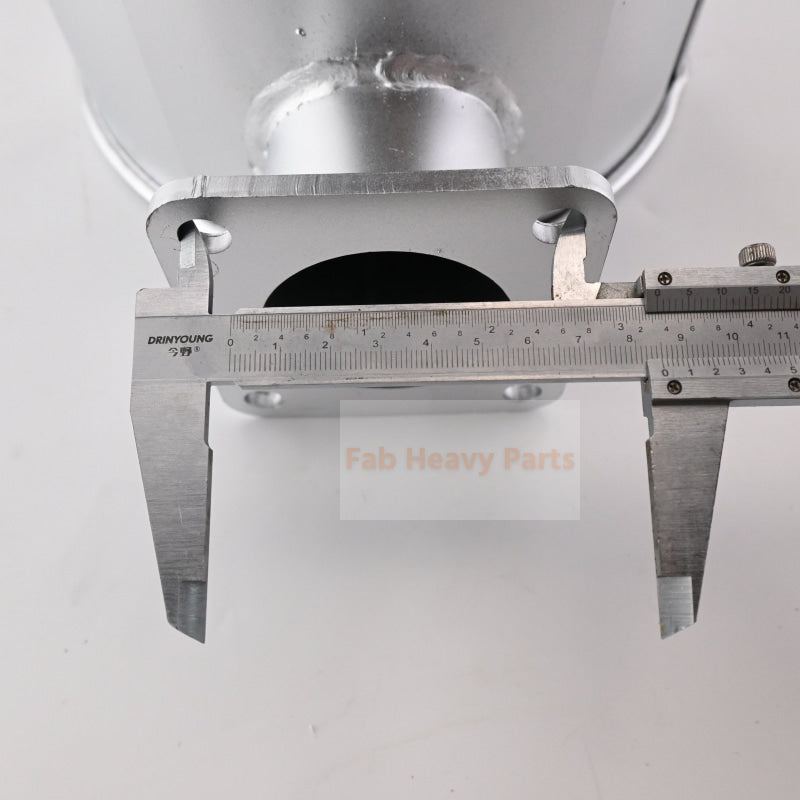 Muffler Fits for Komatsu Excavator PC75 PC78 P/N 6731-11-5530, Engine 4D102E