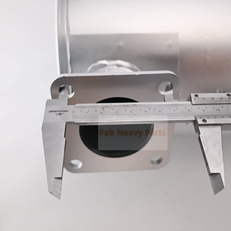 Muffler Fits for Komatsu Excavator PC75 PC78 P/N 6731 - 11 - 5530, Engine 4D102E - Fab Heavy Parts