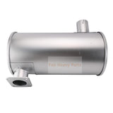 Muffler Fits for Komatsu Excavator PC75 PC78 P/N 6731 - 11 - 5530, Engine 4D102E - Fab Heavy Parts