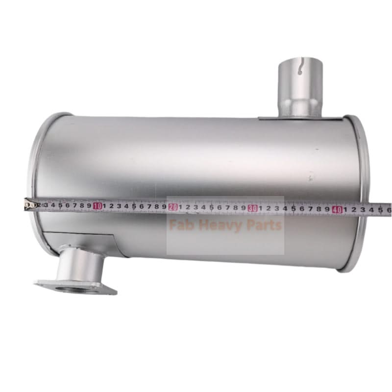 Muffler Fits for Komatsu Excavator PC75 PC78 P/N 6731 - 11 - 5530, Engine 4D102E - Fab Heavy Parts