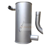 Muffler Fits for Nissan Engine FD33 Hitachi Excavator EX60 EX60G EX60SR EX60 - 1 - Fab Heavy Parts
