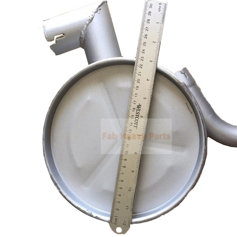 Muffler Fits for Nissan Engine FD33 Hitachi Excavator EX60 EX60G EX60SR EX60 - 1 - Fab Heavy Parts