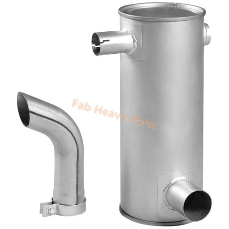 Muffler for Kobelco SK200 - 5 SK200 - 3 Excavator, Engine 6D34 - Fab Heavy Parts