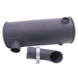 Muffler KRH1227 166365A1 Fits for CASE Excavator CX210N CX210 CX230 9021 - Fab Heavy Parts