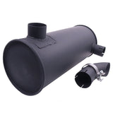 Muffler KRH1227 166365A1 Fits for CASE Excavator CX210N CX210 CX230 9021 - Fab Heavy Parts