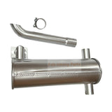 Muffler KT1G390 - 1211 - 0 Fits for Komatsu Engine S4D87E - 1 - CH Excavator PC56 - 7 PC70 - 8 PC90 - 8 - Fab Heavy Parts