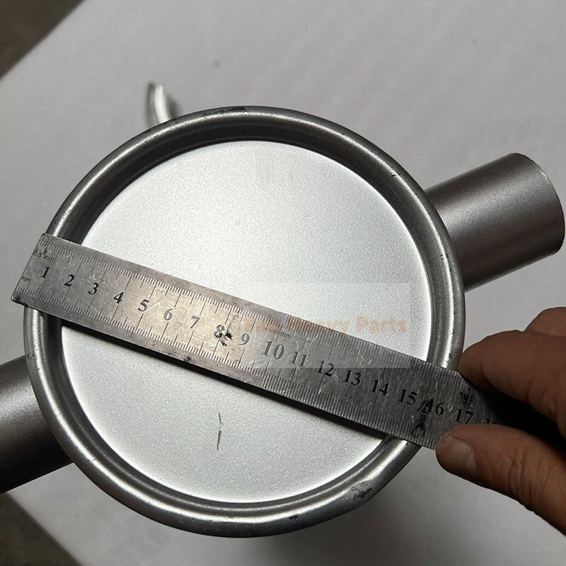 Muffler KT1G390 - 1211 - 0 Fits for Komatsu Engine S4D87E - 1 - CH Excavator PC56 - 7 PC70 - 8 PC90 - 8 - Fab Heavy Parts