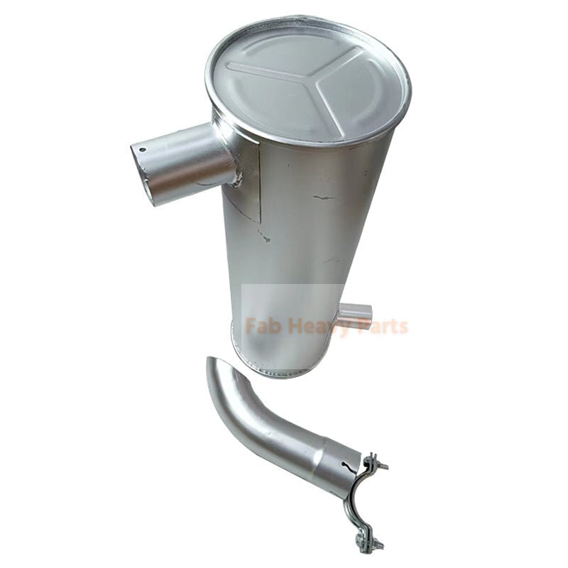 Muffler Silencer 096 - 9205 for Mitsubishi Engine 4D31 4D32 Caterpillar CAT Excavator E70 E70B - Fab Heavy Parts