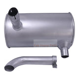 Muffler Silencer 203 - 00079B 203 - 00079E Fits for Komatsu Doosan Daewoo Excavator SOLAR 75 - V DH80 DX80G DH80 - 7 - Fab Heavy Parts