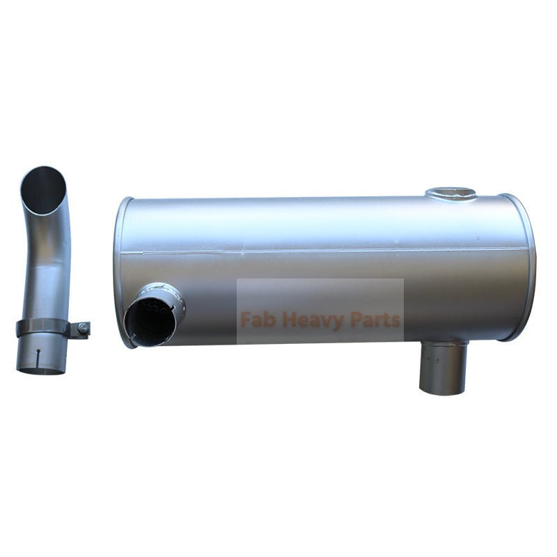 Muffler Silencer 2427R721 Fits for Kobelco Excavator SK120LC SK120 SK150LC K120 - 3 SK120LC - 3 SK150LC - 3 MD140C - Fab Heavy Parts