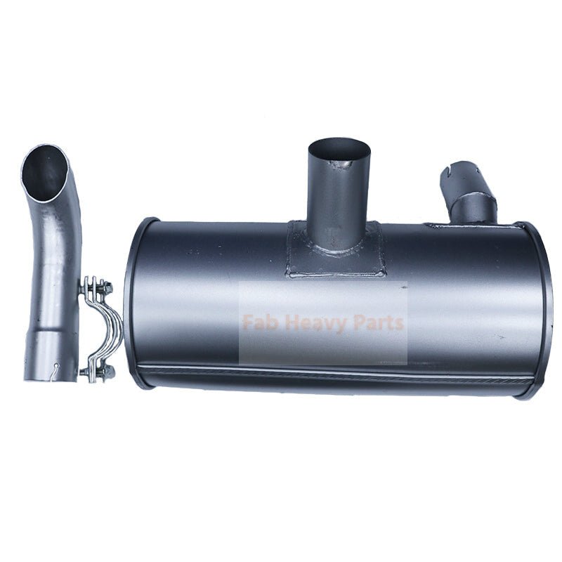 Muffler Silencer 2427U1139 Fits for Isuzu Engine 4JB1 Kobelco Excavator SK60 SK60 - 3 SK60 - 4 - Fab Heavy Parts