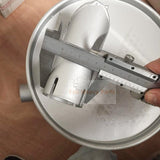 Muffler Silencer 2427U1322 Fits for Isuzu Engine 4BD1 Kobelco Excavator SK100 - III SK100 - 3 SK100 MARK III - Fab Heavy Parts