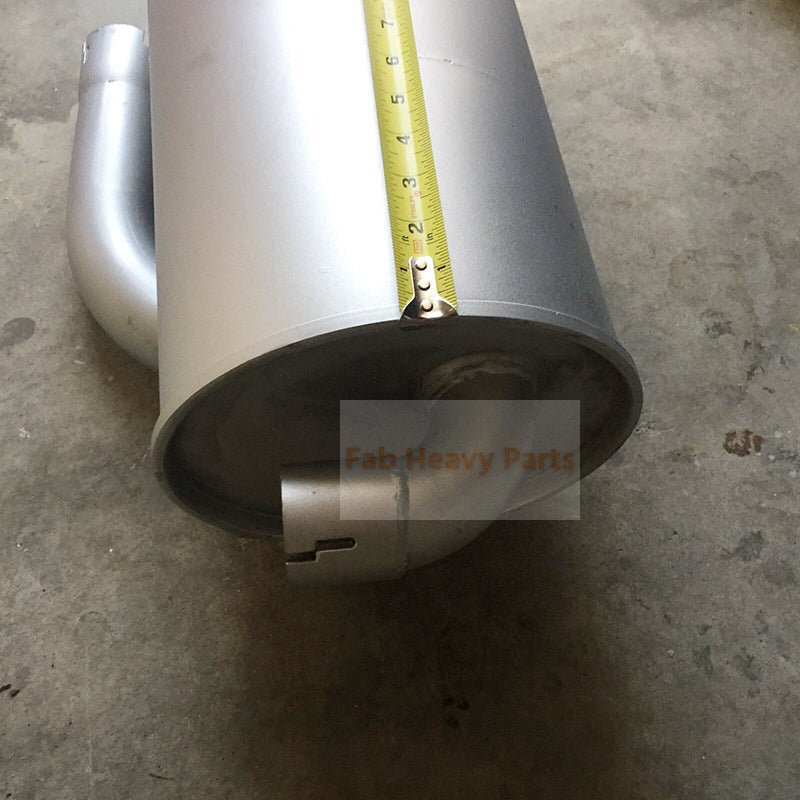 Muffler Silencer 2427U1322 Fits for Isuzu Engine 4BD1 Kobelco Excavator SK100 - III SK100 - 3 SK100 MARK III - Fab Heavy Parts