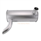 マフラーサイレンサー2427U347D3 2PCS U BOLT 2420T7227とクランプ2432R234 kobelco掘削機MD200BLC K907LC K907 K907LC-2 K907-2