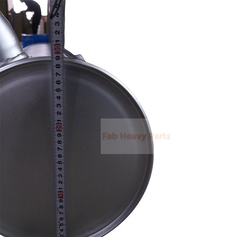 Muffler Silencer 4355510 Fits for Hino Engine H07CT Hitachi Excavator EX230 - 5 EX230H - 5JPN EX230K - 5 EX230LC - 5HHE EX230LC - 5 - Fab Heavy Parts