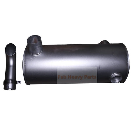 Muffler Silencer 4355510 Fits for Hino Engine H07CT Hitachi Excavator EX230 - 5 EX230H - 5JPN EX230K - 5 EX230LC - 5HHE EX230LC - 5 - Fab Heavy Parts