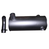 Muffler Silencer 4355510 Fits for Hino Engine H07CT Hitachi Excavator EX270LC - 5 EX280 - 5 EX270 - 5 EX280H - 5 - Fab Heavy Parts