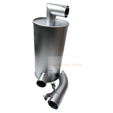 Muffler Silencer 4360156 Fits for Hitachi Excavator EX135UR EX135UR - 5 EX135US - 5 EX140US - 5 - Fab Heavy Parts