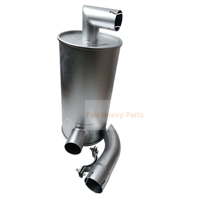 Muffler Silencer 4360156 Fits for Hitachi Excavator EX135UR EX135UR - 5 EX135US - 5 EX140US - 5 - Fab Heavy Parts
