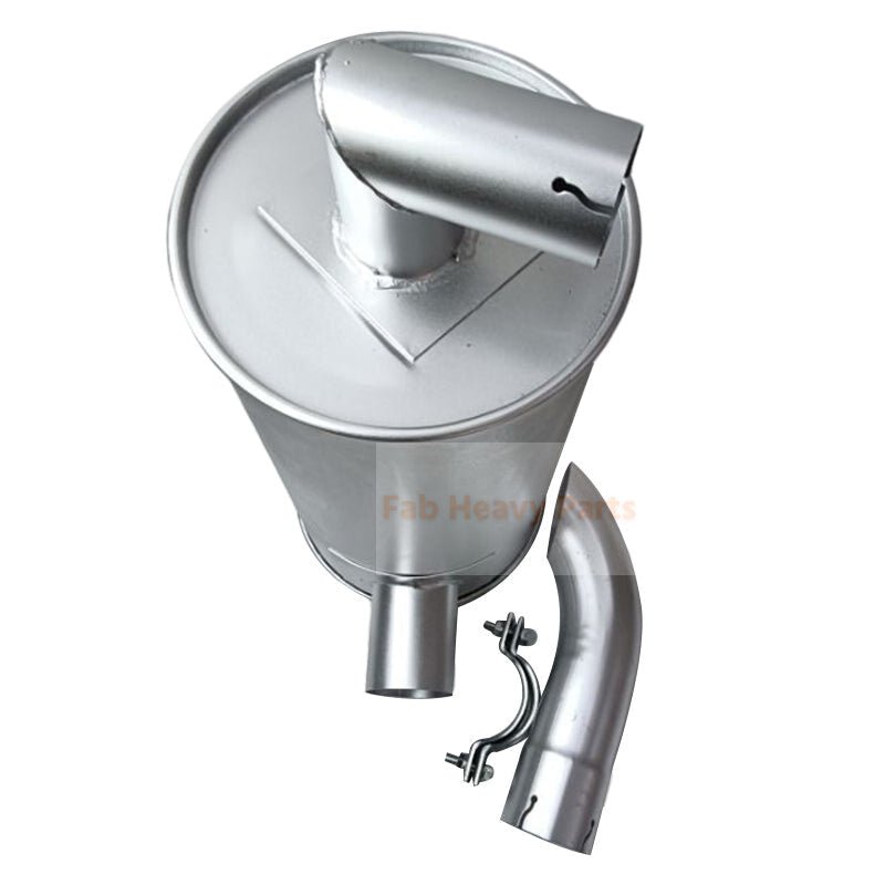 Muffler Silencer 4360156 Fits for Hitachi Excavator EX135UR EX135UR - 5 EX135US - 5 EX140US - 5 - Fab Heavy Parts