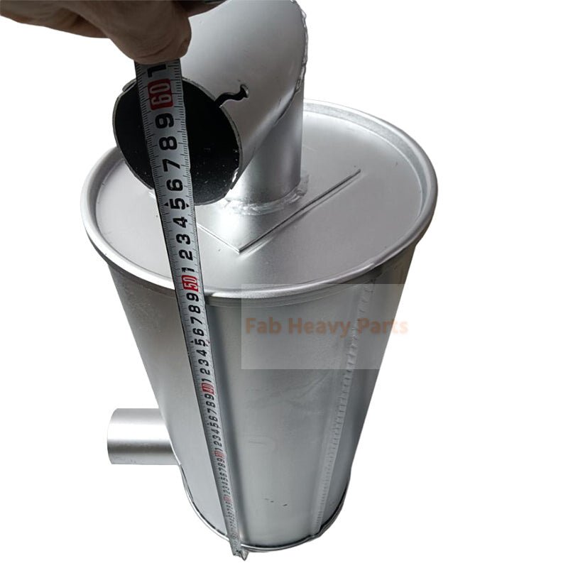 Muffler Silencer 4360156 Fits for Hitachi Excavator EX135UR EX135UR - 5 EX135US - 5 EX140US - 5 - Fab Heavy Parts