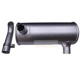 Muffler Silencer 4389278 Fits for Hitachi Excavator EX60BUN - 5 EX70LCK - 5 EX75UR - 3 EX75URLC - 3 EX80U HR240G EX60 - 5 EX60LC - 5 EX80 - 5 - Fab Heavy Parts