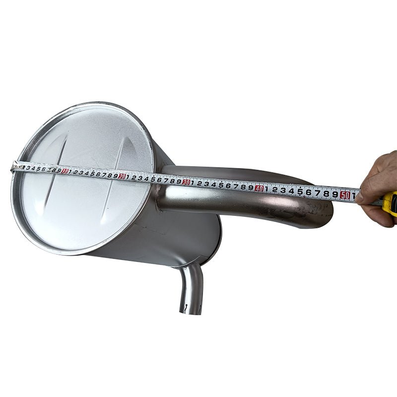 Muffler Silencer 4419850 Fits for Isuzu Engine 4BG1 Hitachi Excavator ZX110 ZX120 ZX125US ZX130 ZX130H ZX130K ZX135UR ZX135US ZX135USK ZX135UST - Fab Heavy Parts