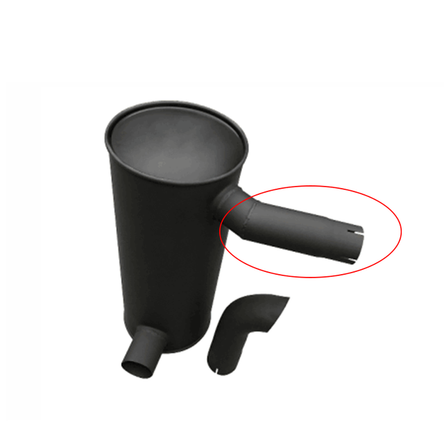 Muffler Silencer 4333182 for Hitachi EX120-5 EX130H-5 EX150LC-5 4BG1 Engine